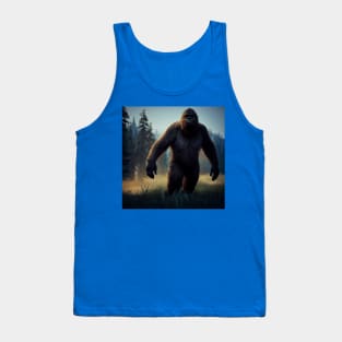 Sasquatch in Nature Tank Top